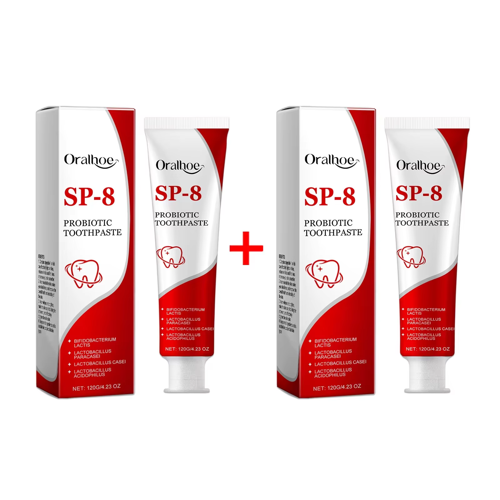 Teeth Whitening That Works - Sp-8 Probiotic Toothpaste Brightening Mint Fresh
