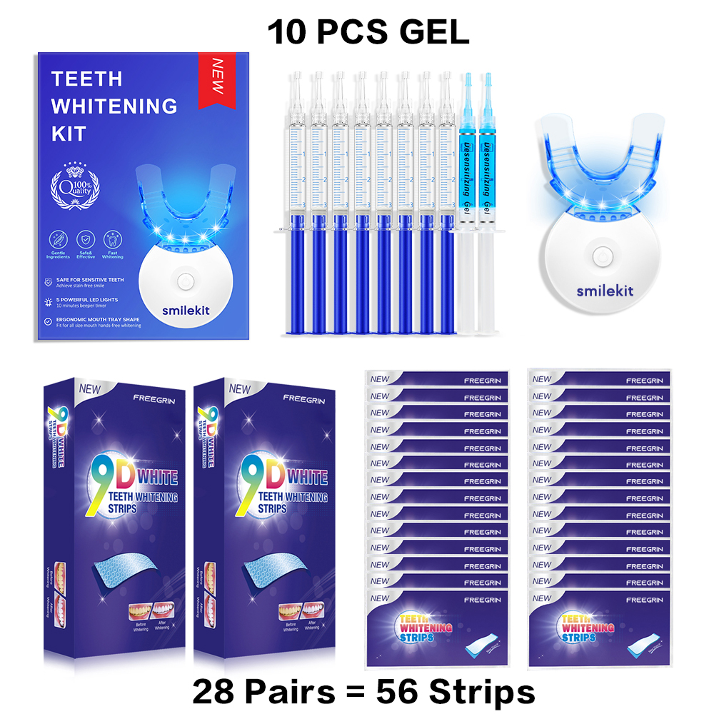 Teeth Whitening Kit - Teeth Whitening Kit - 5X LED