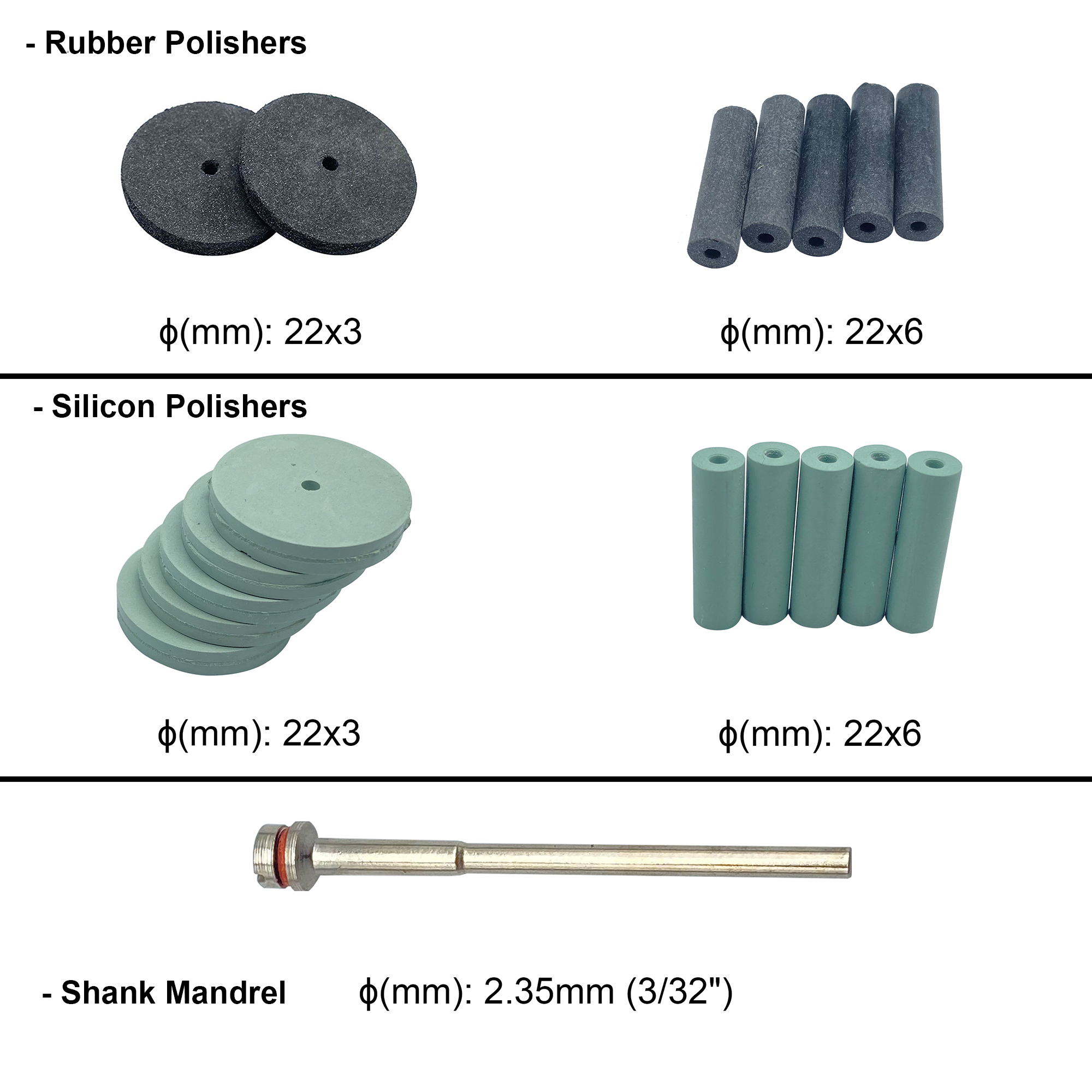 Dental Polishing Wheel Kits Ro - Teeth Whitening Kit ulasan dan harga