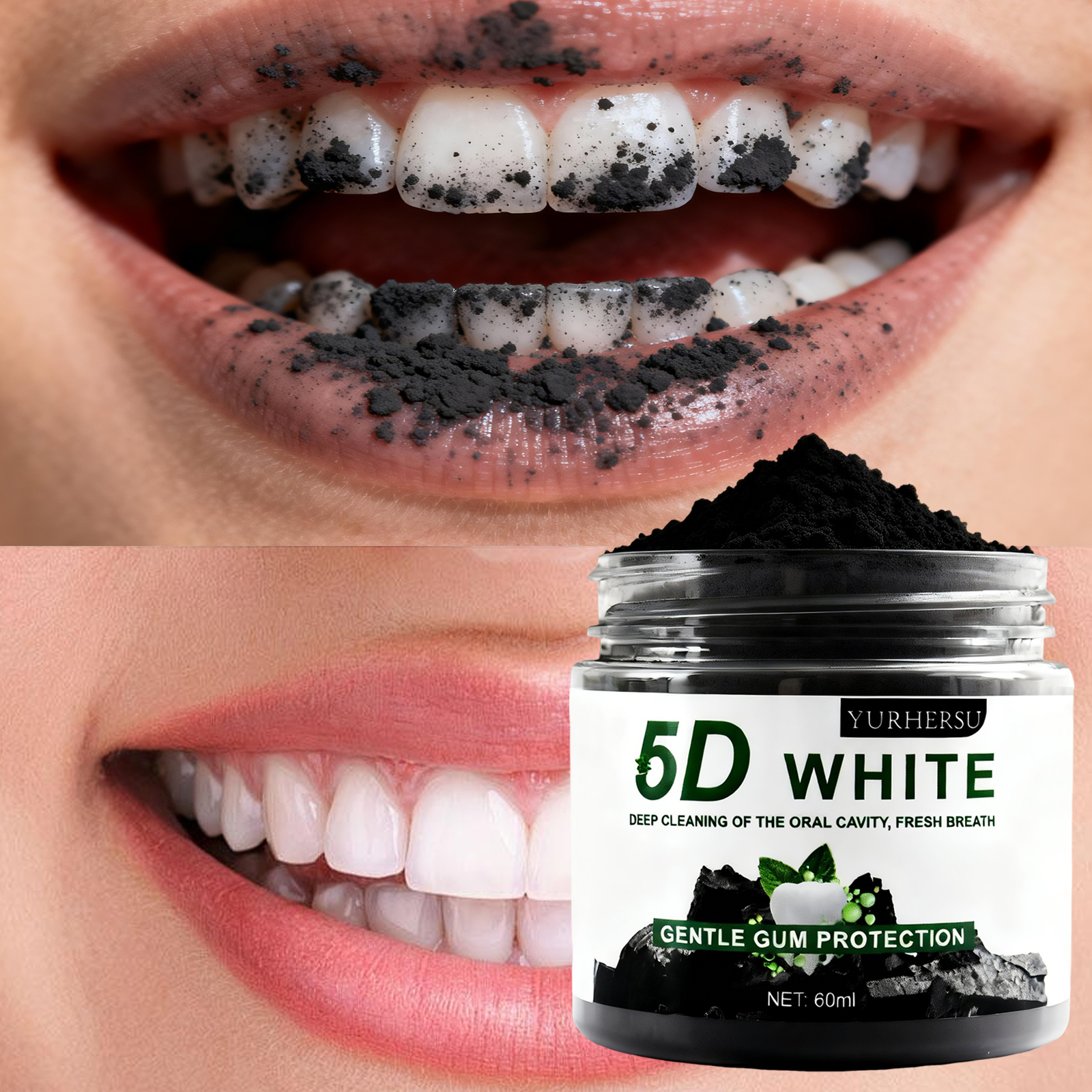 Bamboo Charcoal Teeth Whitenin - Teeth Whitening Ingredients ulasan dan harga