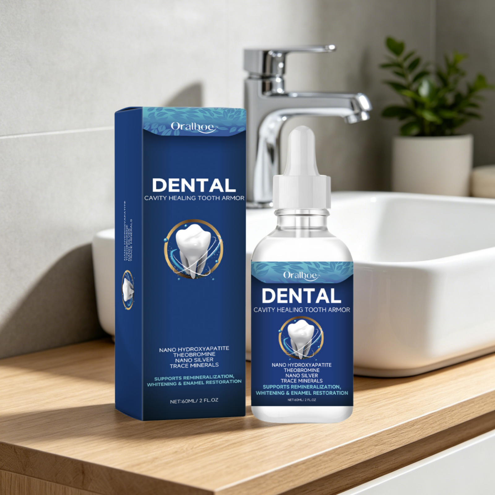 Oralhoe Dental Care Serum Teet - Teeth Whitening That Works ulasan dan harga