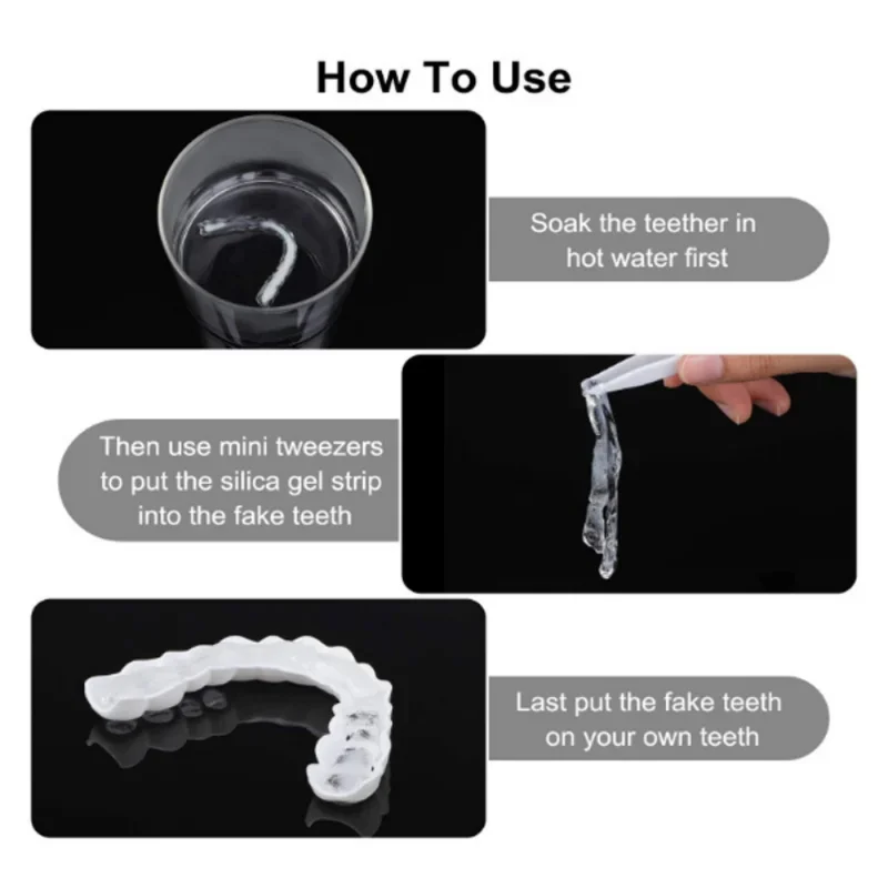Denture Cover Veneer Snap-on T - Teeth Whitening Kit ulasan dan harga