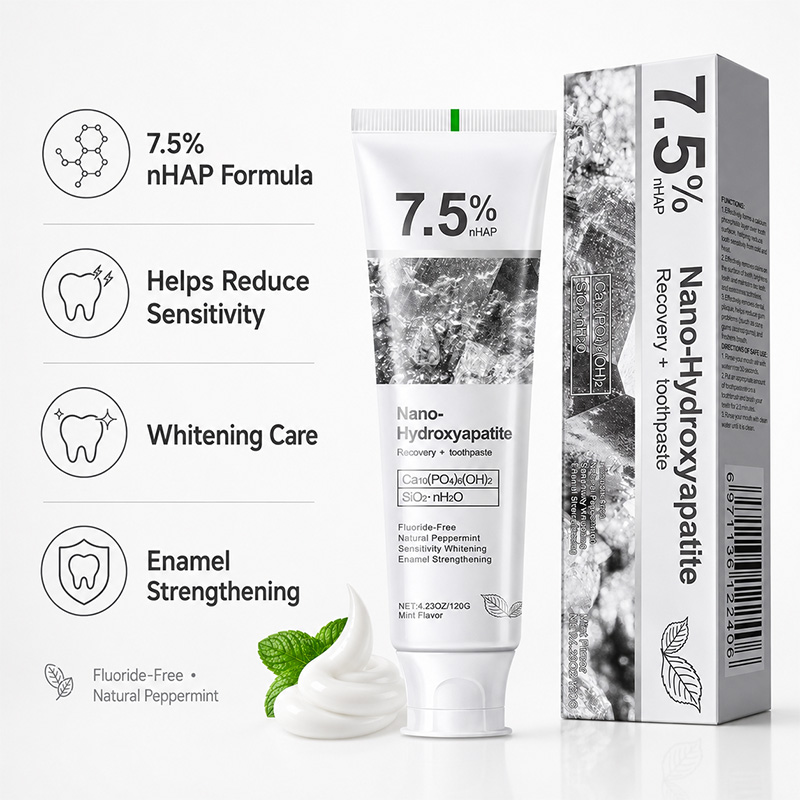 5/6Pcs 7.5% nHAP Nano Hydroxya - Teeth Whitening That Works ulasan dan harga