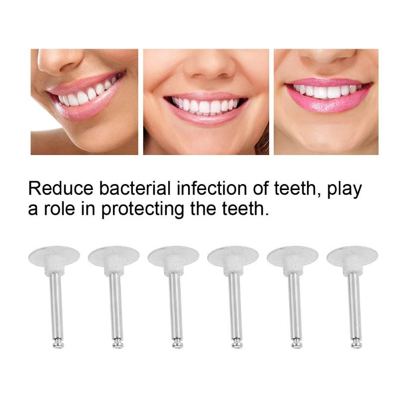 6Pcs Tooth Polishing Head Set  - Teeth Whitening Uk ulasan dan harga