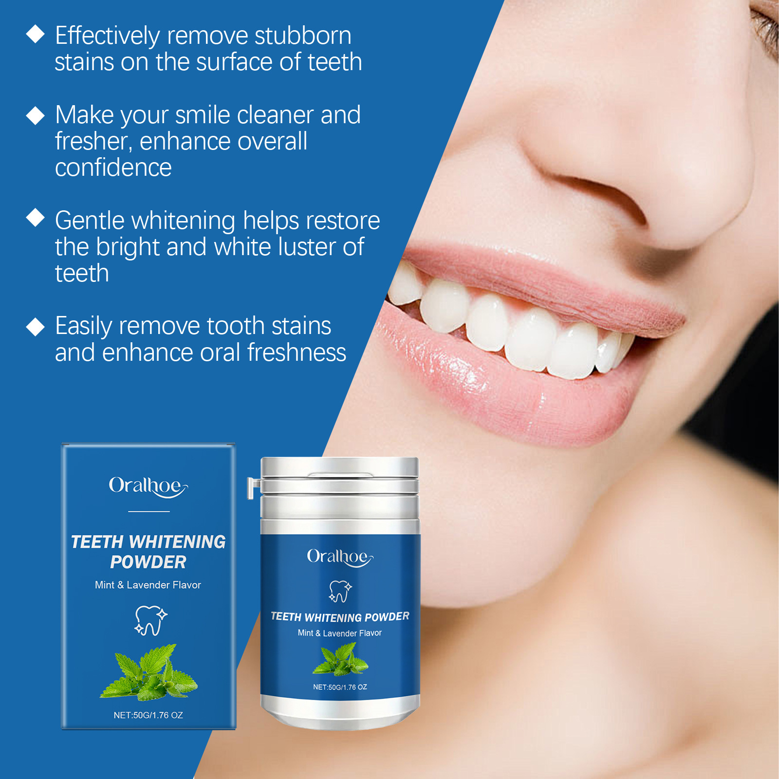 ORALHOE Pearl Essence Teeth Wh - Teeth Whitening Ingredients ulasan dan harga