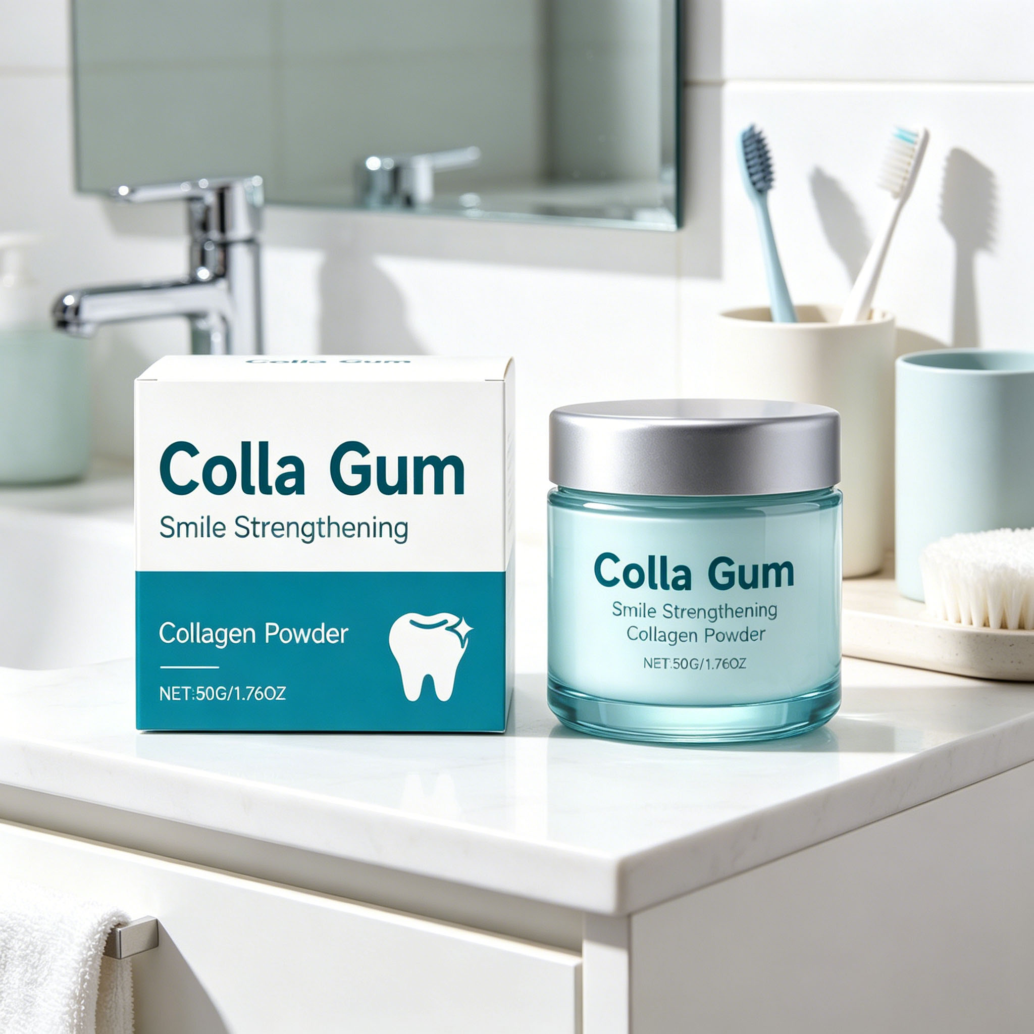 Collagen Whitening Tooth Powde - Teeth Whitening Ingredients ulasan dan harga