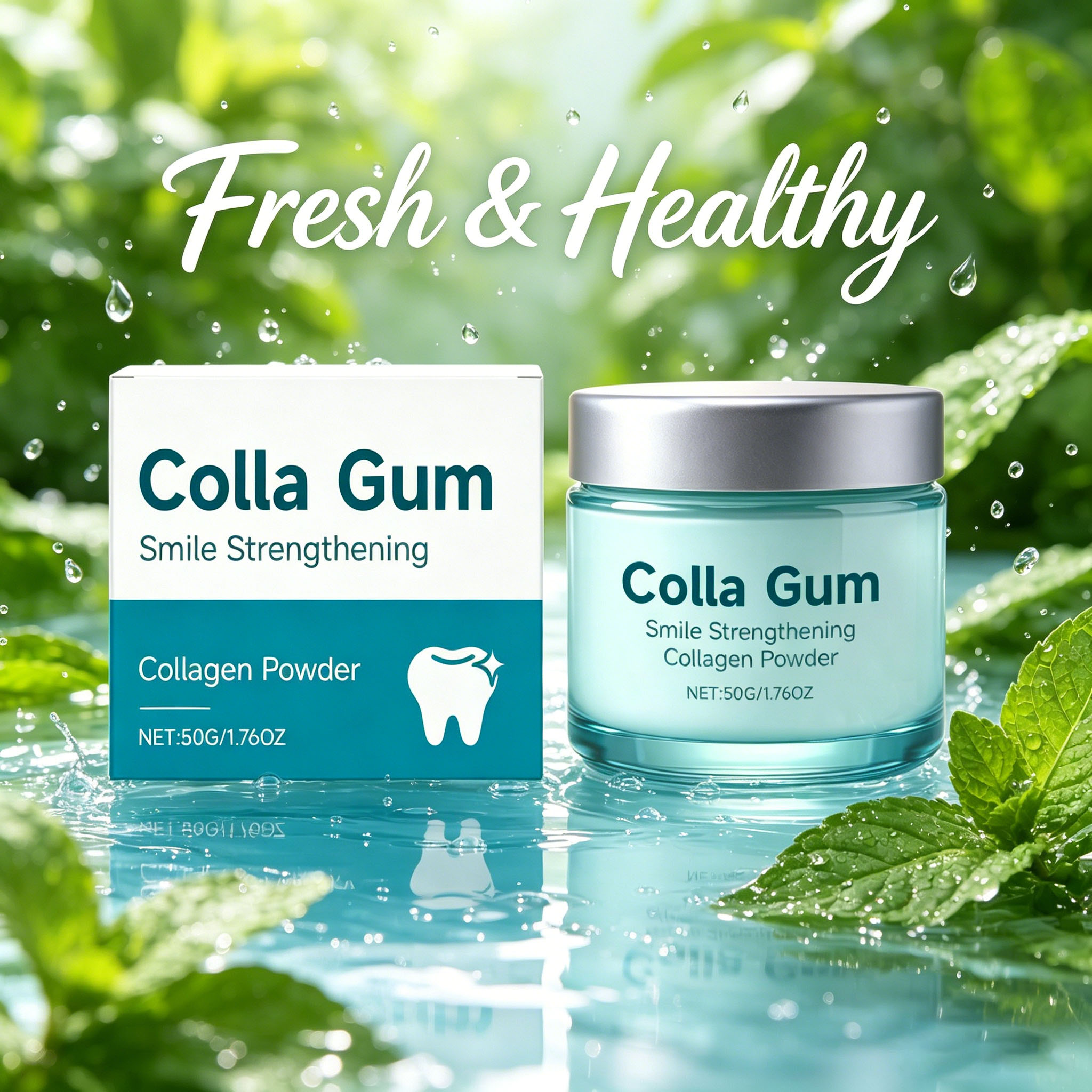 Collagen Whitening Tooth Powde - Teeth Whitening Ingredients ulasan dan harga