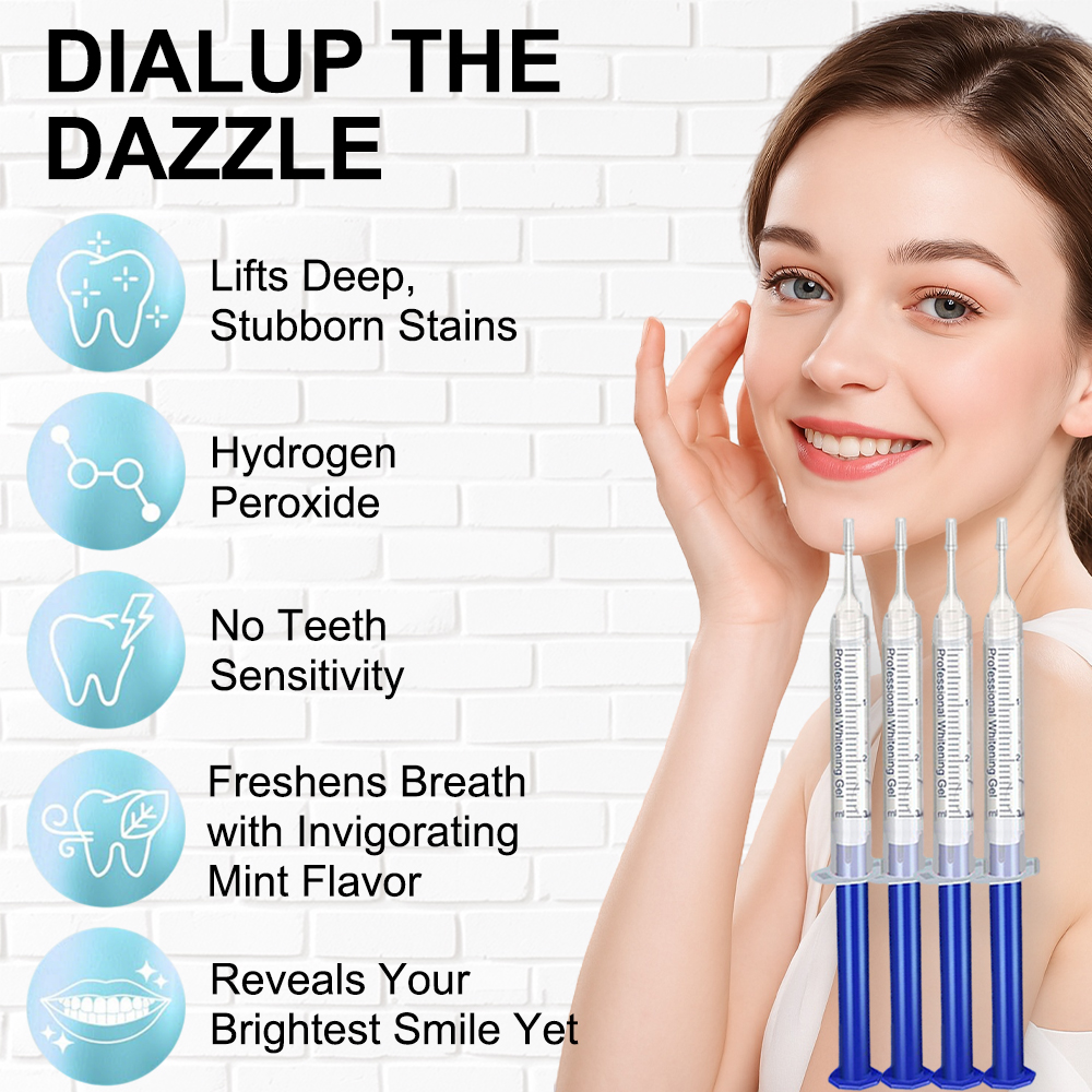Teeth Whitening Gel Mint Flavo - Teeth Whitening Kit At Home ulasan dan harga