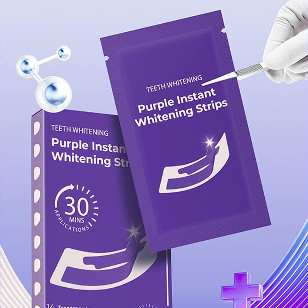 V34 Teeth Whitening Strips - E - Teeth Whitening Kit At Home ulasan dan harga