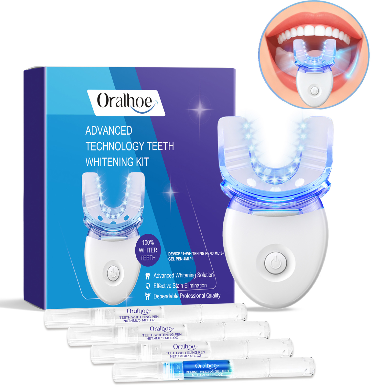 Professional Teeth Whitening L - Teeth Whitening Kit At Home ulasan dan harga