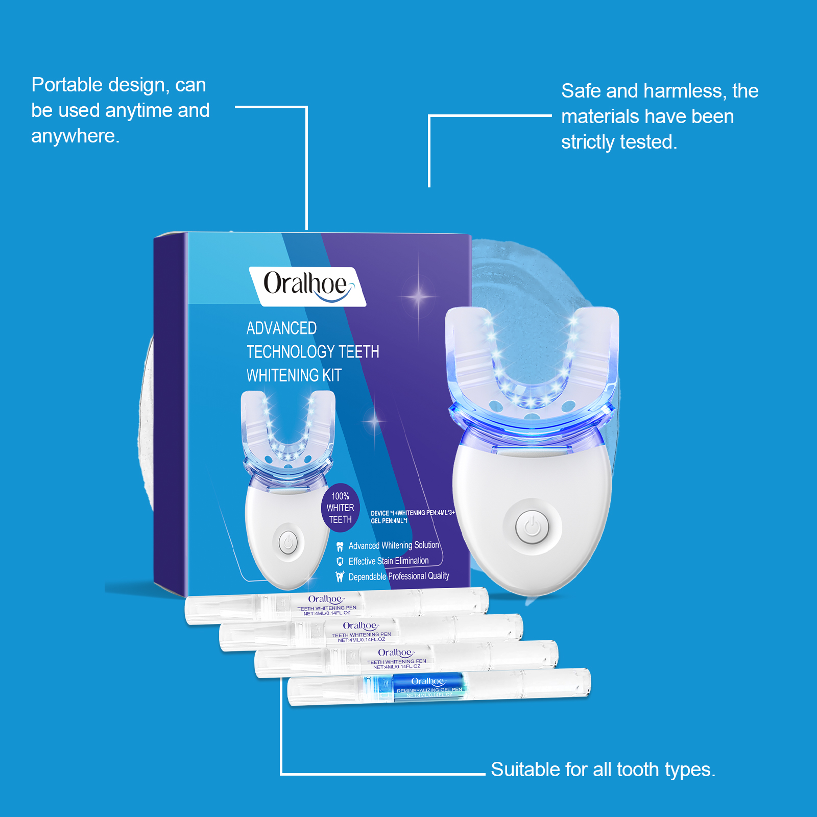 Professional Teeth Whitening L - Teeth Whitening Kit At Home ulasan dan harga